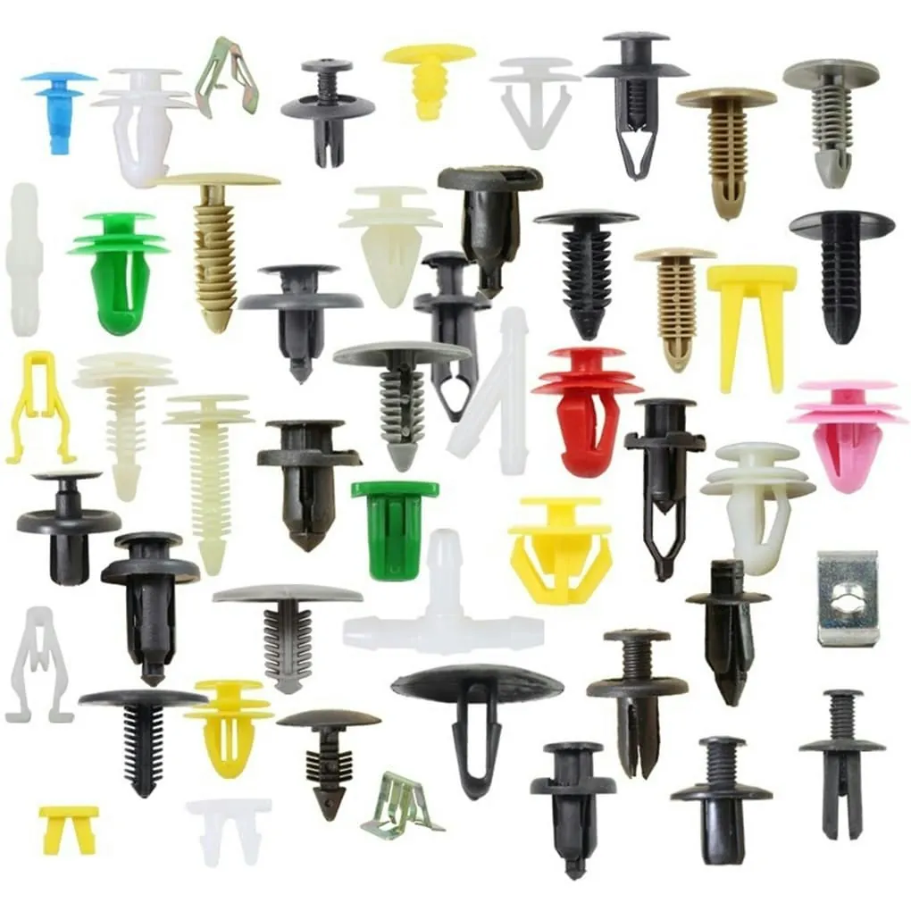 Universal Plastic Trim Clips 100-Pack