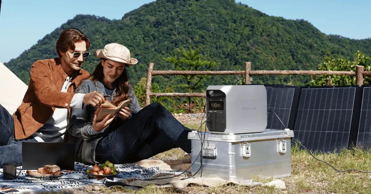 For the rest of the day, score the 1,024Wh EcoFlow DELTA 3 Classic power station with a 45W solar panel
