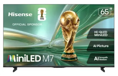 Hisense 65" M7 Series Mini-LED QLED 4K UHD Google Smart TV (2026)
