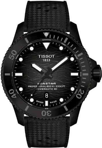 Tissot Seastar 2000 Professional Powermatic 80 Automatic Watch 44mm