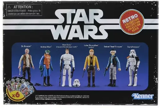 6-Pack 3.75" Hasbro Disney Star Wars: A New Hope Retro Collection Figure Multipack