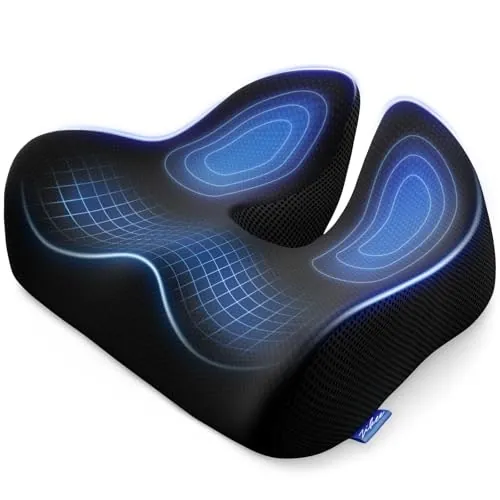 Zikee 6" Memory Foam Donut Seat Cushion