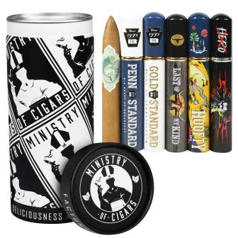 McRizzle #14 Tubos-Plus-Torpedo 6-Cigar Can