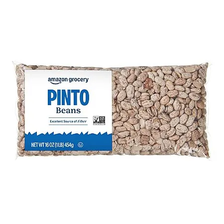 Prime Members: 16-oz Amazon Grocery Pinto Beans