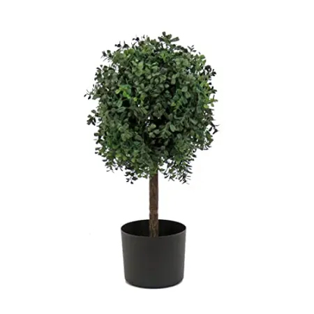 National Tree Company 2-Foot Artificial Boxwood Single Ball Topiary