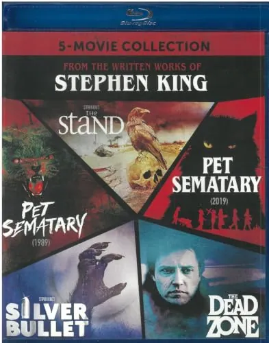 Stephen King 5-Movie Collection Blu Ray