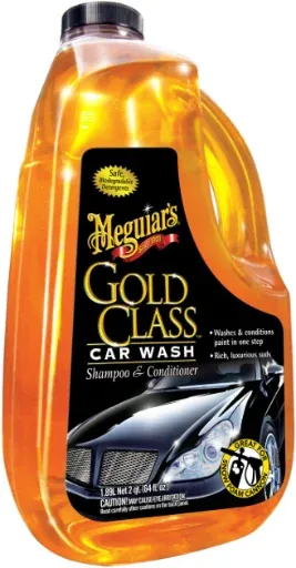 Meguiars Gold Class Car Wash Shampoo 64 oz 3-Pack