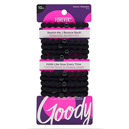 Goody Ouchless Forever Hair Elastics 10 Ct