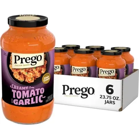 6-Pack Prego Creamy Tomato Pasta Sauce With Garlic (23.75oz Jars)