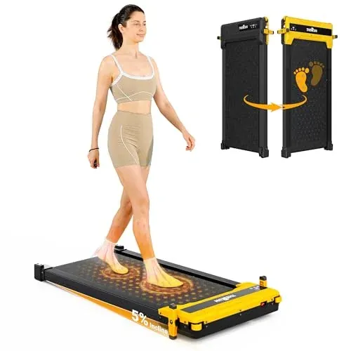 THERUN Dual-Sided Walking Pad Treadmill