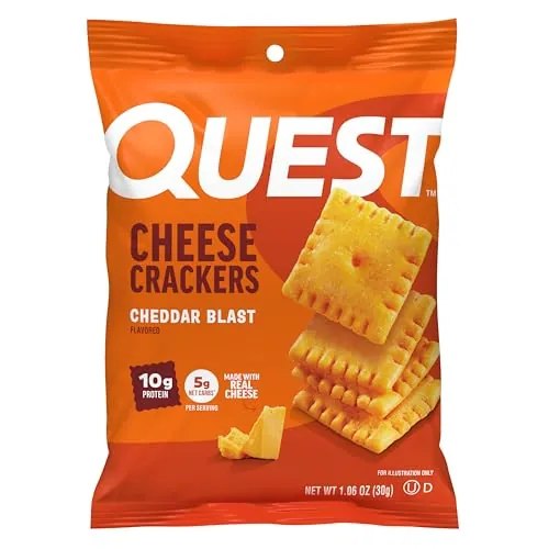Quest Nutrition Cheese Crackers 12-Pack
