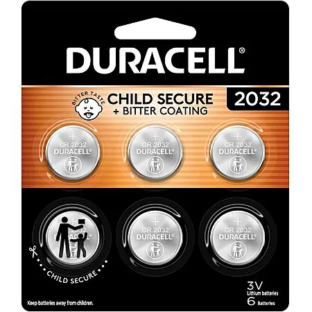 6-Ct DURACELL Duracell 2032 Lithium Battery