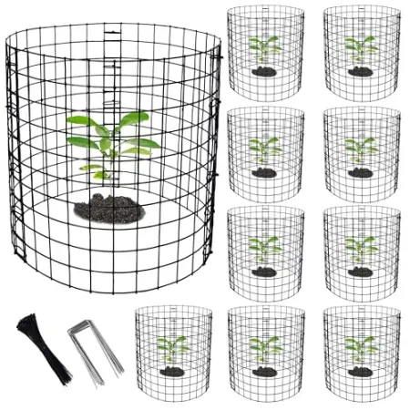 10-Pack Adnee Wire Plant Protector Mesh Cage