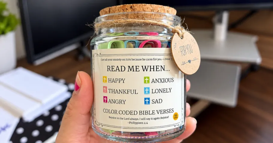 “Read Me When” Bible Verse Jar