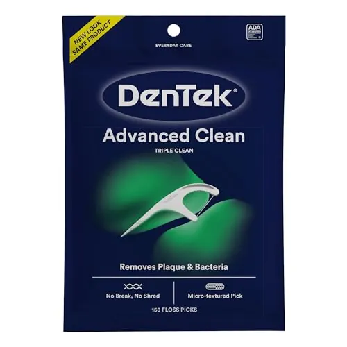 DenTek Triple Clean Floss Picks 150-Count