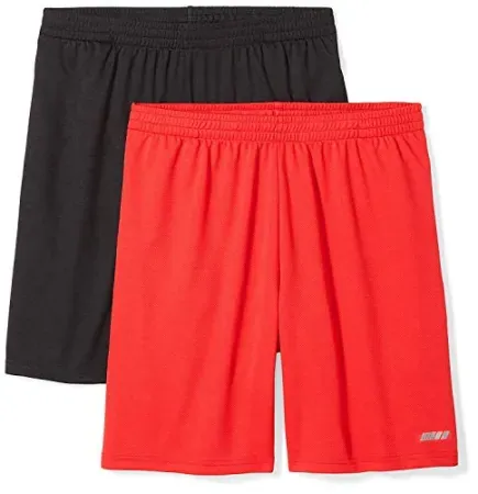2-Pack Amazon Essentials Men's Performance Tech Loose-Fit Shorts