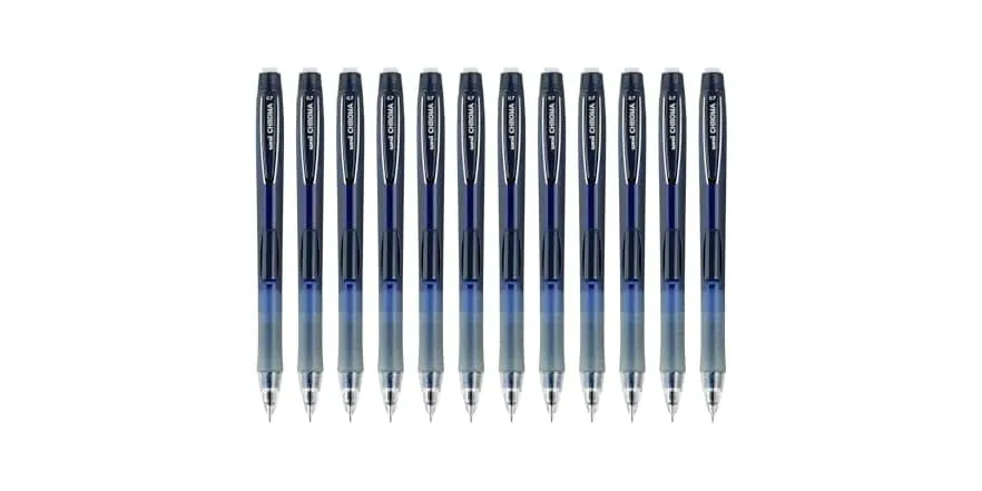 Uniball Chroma Mechanical Pencils 12-Pack, 0.7mm