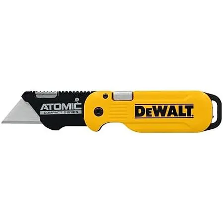 DEWALT Atomic Compact Series Push & Flip Folding Utility Knife