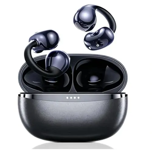 Kncfoeb AI True Open Ear Earbuds Wireless Bluetooth