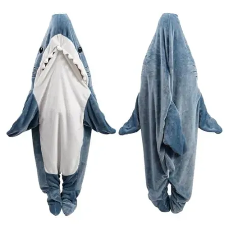 inkArts Shark Blanket Hoodie Onesie