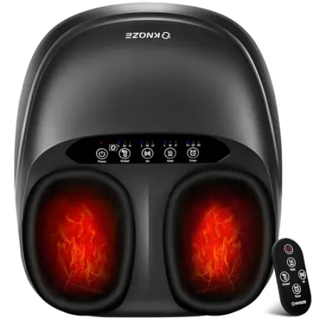 KNQZE KF7 Shiatsu Foot Massager with Heat