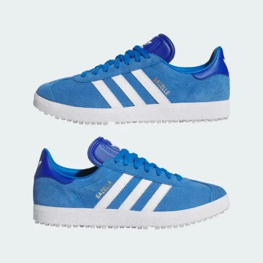 Adidas Men Gazelle Spikeless Golf Shoes (Dusky Orange / Ice Tangerine / Cloud White)
