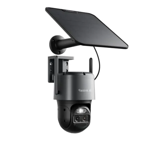 REOLINK TrackMix 4K Dual-Lens PTZ Solar Security Cameras Wireless Outdoor Auto Tracking