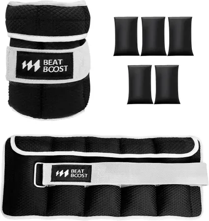 BeatBoost 10lb Ankle & Wrist Weight Set