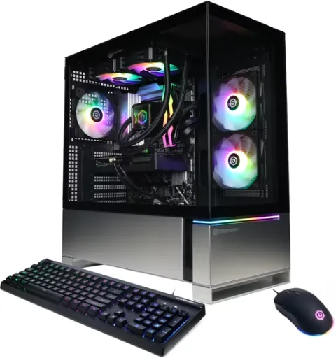 CyberPowerPC Gamer Supreme Gaming PC Intel Ultra 7 265KF, RX 9060 XT (16GB), 32GB DDR5, 2TB SSD