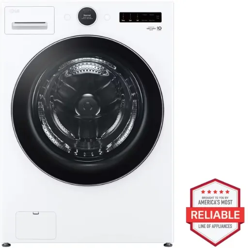 LG 5.0 cu. ft. Mega Capacity Smart Front-Load Washer w/ TurboWash 360° & Built-In Intelligence