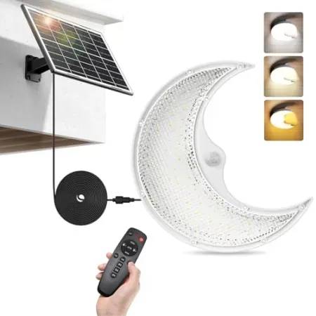 SunBonar Solar Ceiling Moon Lamp with Motion Sensor