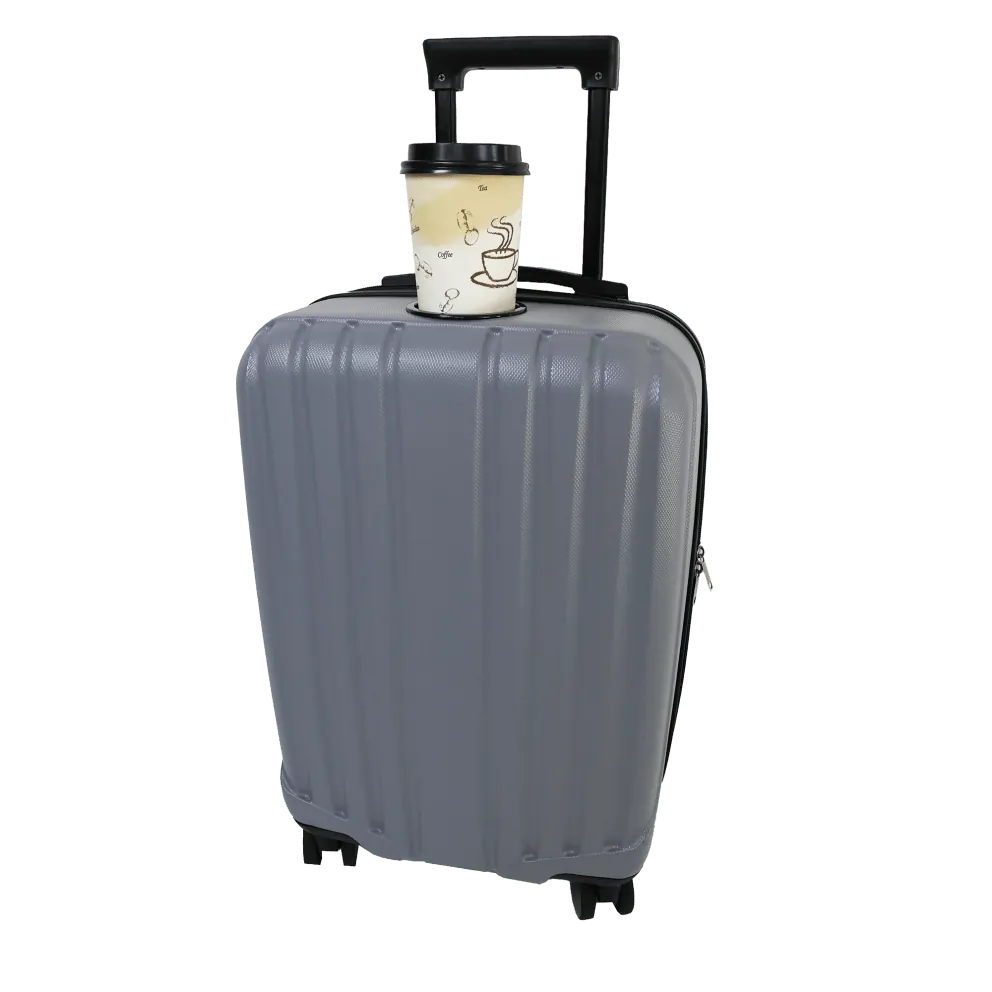 Visionair Beverage Pal 22" Hardside Carry-On Luggage