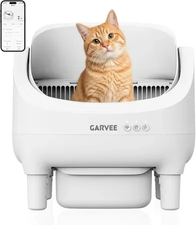 GarveeTech Automatic Self Cleaning Cat Litter Box