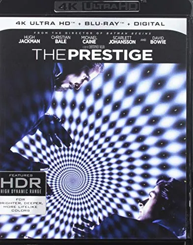 The Prestige 4K + Blu Ray + Digital