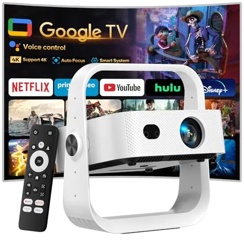 Projector with Google TV/ Voice Control