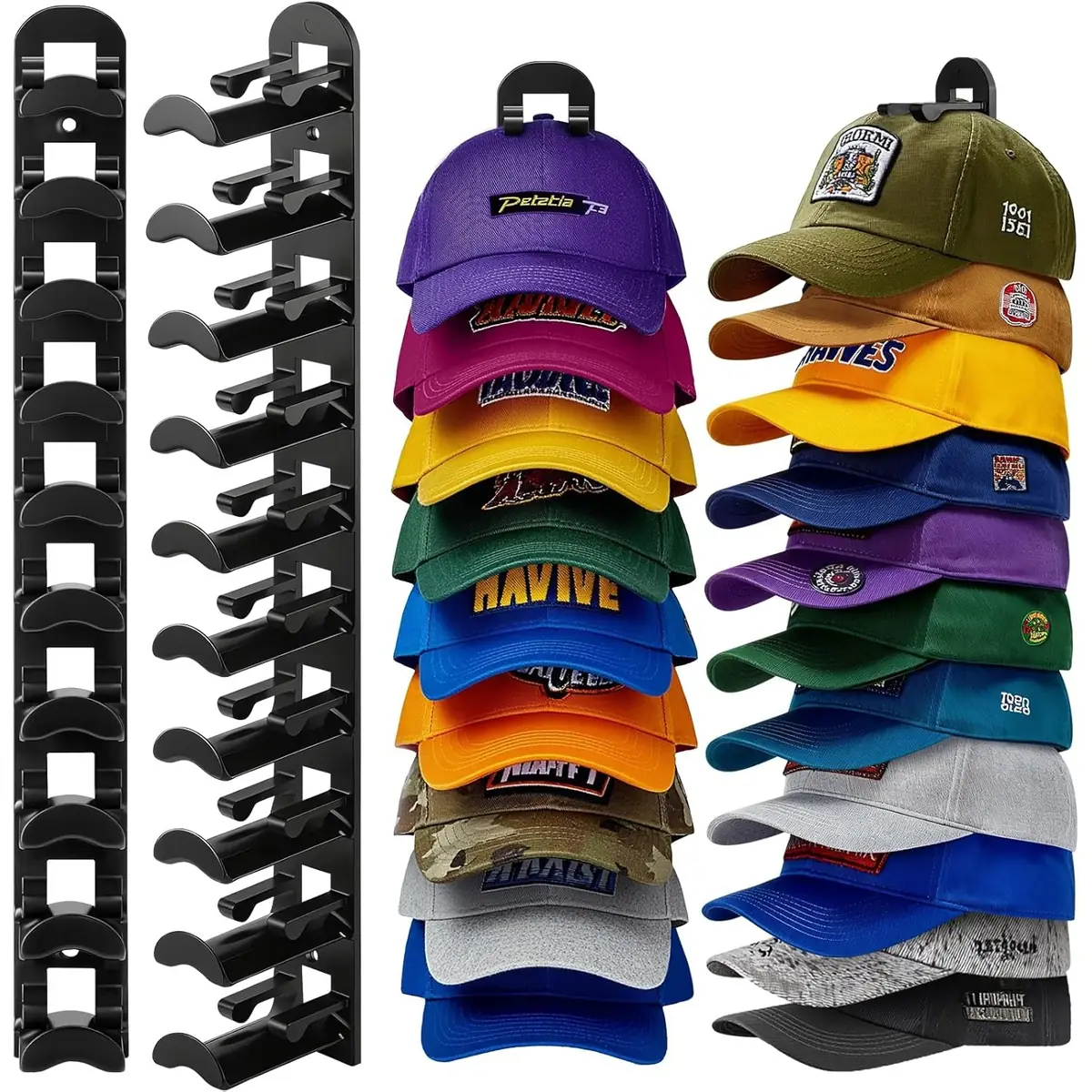 Hat Organizer Rack 2 Pack