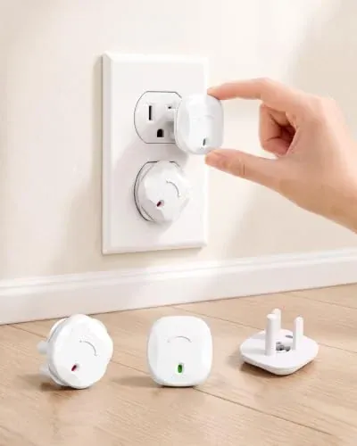 24-Pack Childproof Outlet Plug Covers