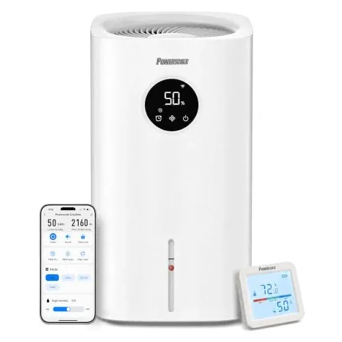 Powerscale CD600 6L Smart Evaporative Humidifier with Separate Humidity Sensor