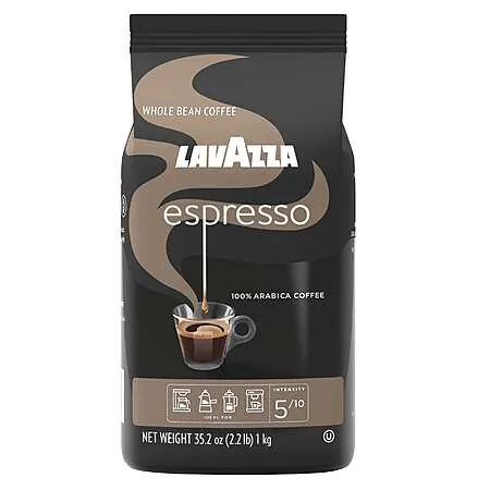 Select Costco Locations: 2.2-Lbs. Lavazza Caffe Espresso Whole Bean Coffee