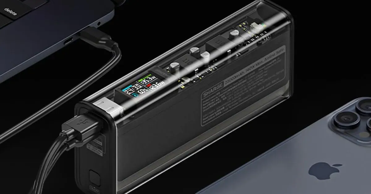 Shargeek 140 20,000mAh Power Bank