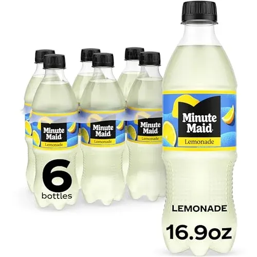 Minute Maid Lemonade Bottles 16.9 fl oz 6-Pack
