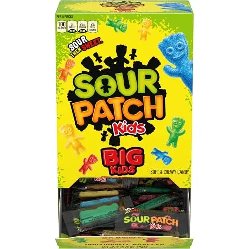 Sour Patch Kids Big Kids Soft & Chewy Gummy Candy 240-Count