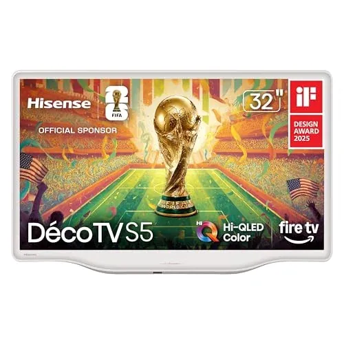 Hisense S5 DécoTV 32" FHD 60Hz Hi-QLED Smart Fire TV