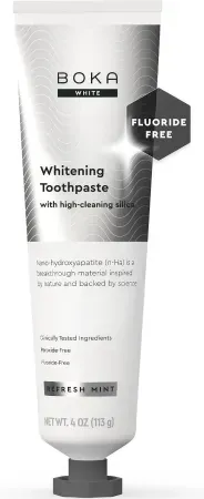 4oz Boka Nano Hydroxyapatite Fluoride-Free Toothpaste