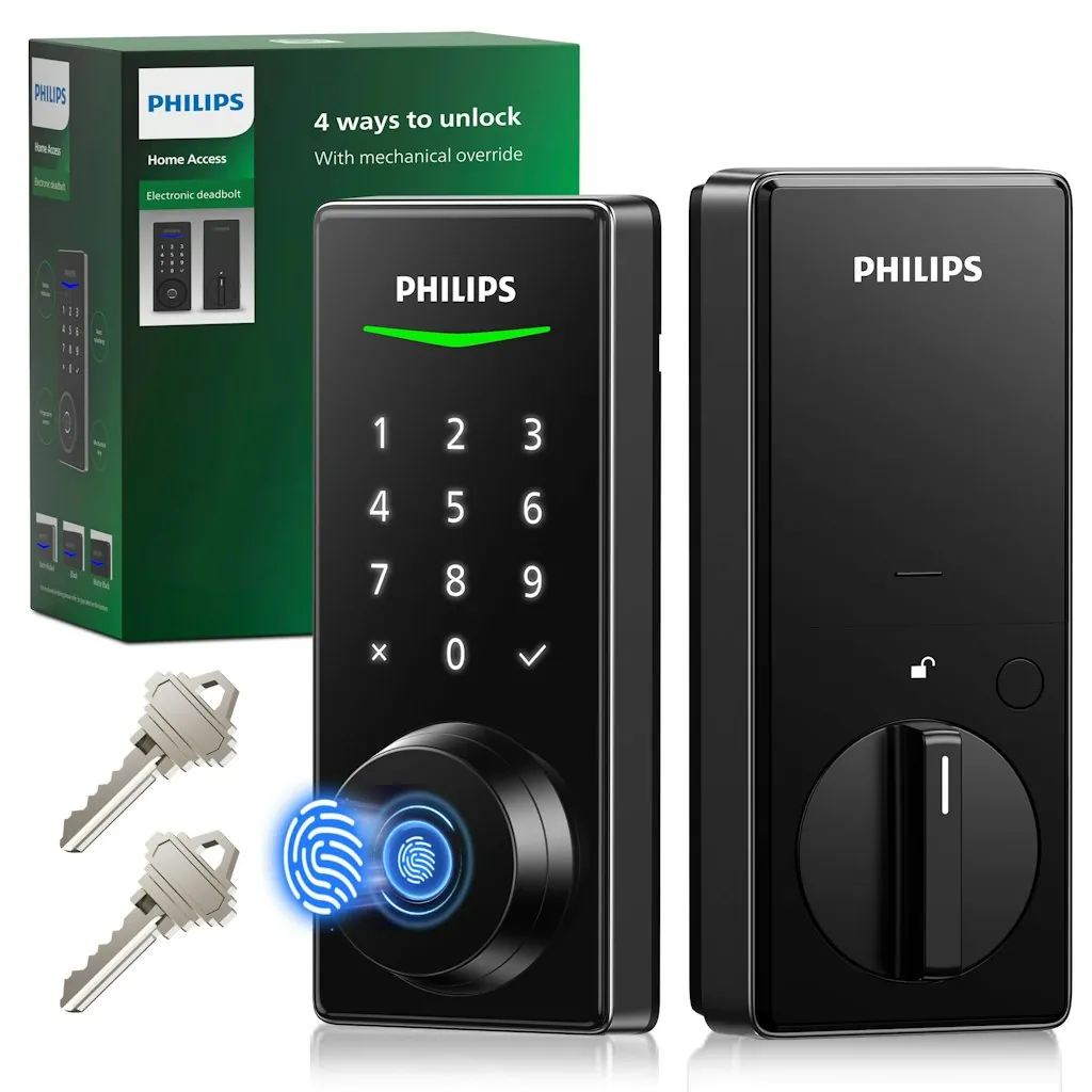 Philips 1000 Series Fingerprint Keyless Entry Door Lock