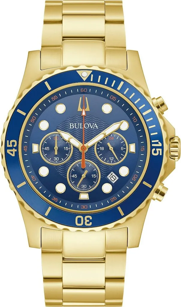 Bulova Classic Sport 6-Hand Chronograph Quartz 44mm Watch