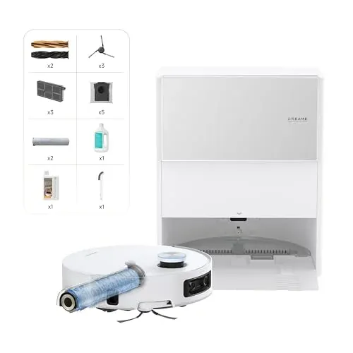 dreame Aqua10 Ultra Roller Complete Robot Vacuum and Mop with AquaRoll Mopping