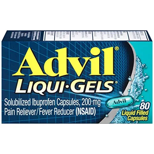 Advil Liqui-Gels 80 Capsules