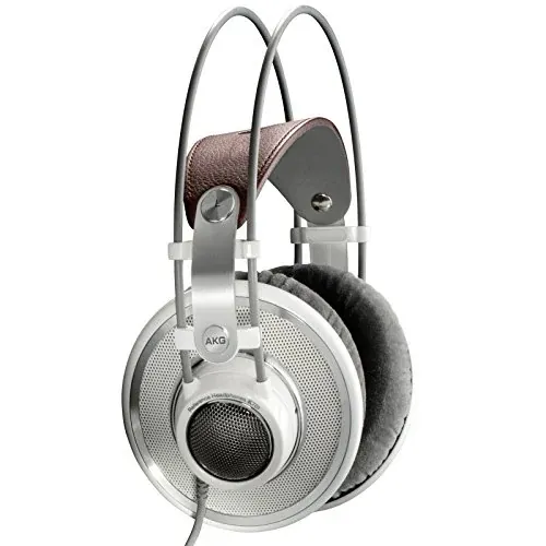 AKG K701 Open-Back Over-Ear Wired Headphones (White)