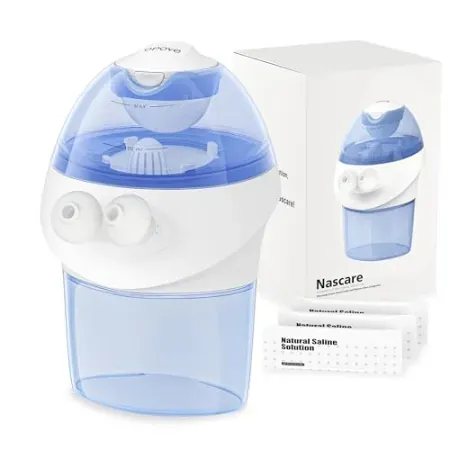 Opove Nasal Irrigation Sinus Rinse Kit with 15 Salt Packets